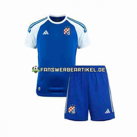 Trikot Dinamo Zagreb Kinder Heimausrüstung 2023-2024 Kurzarm