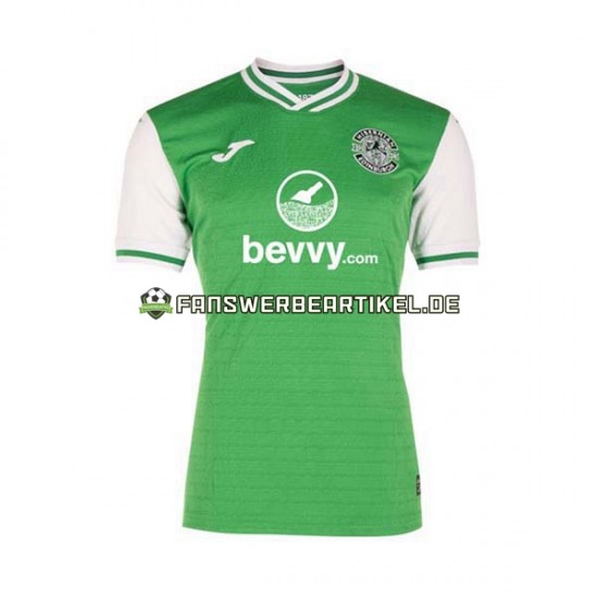 Trikot Hibernian Herren Heimausrüstung 2023-2024 Kurzarm