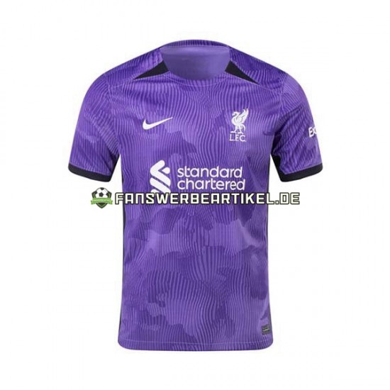 Trikot Liverpool Herren Ausweich ausrüstung 2023-2024 Kurzarm