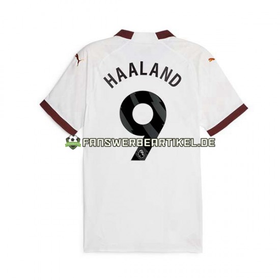 Erling Haaland 9 Trikot Manchester City Herren Auswärtsausrüstung 2023-2024 Kurzarm