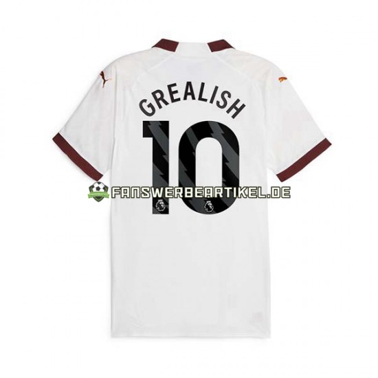 Jack Grealish 10 Trikot Manchester City Herren Auswärtsausrüstung 2023-2024 Kurzarm