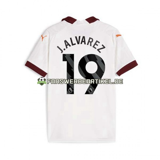 Julian Alvarez 19 Trikot Manchester City Herren Auswärtsausrüstung 2023-2024 Kurzarm