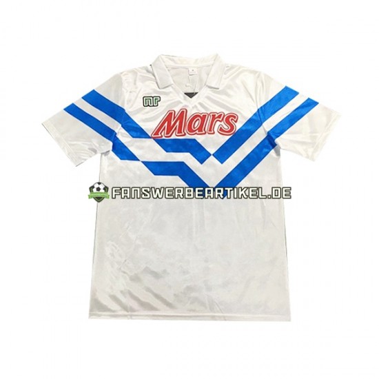 Retro 1989 Trikot SSC Neaples Herren Auswärtsausrüstung 1990 Kurzarm