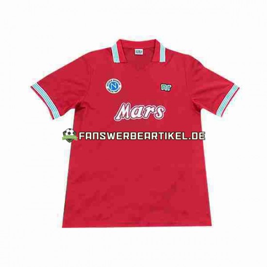 Retro 1988 1989 Trikot SSC Neaples Herren Ausweich ausrüstung Kurzarm