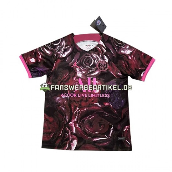 Rose Trikot Paris Saint-Germain Herren Heimausrüstung 2023-2024 Kurzarm