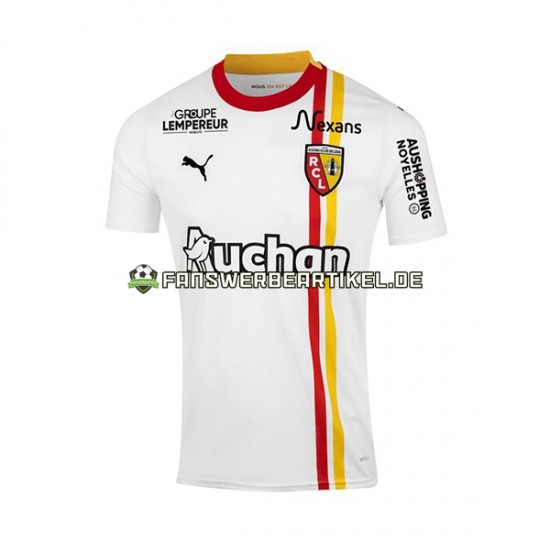 Trikot RC Lens Herren Ausweich ausrüstung 2023-2024 Kurzarm