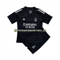 Torwart Trikot Real Madrid Kinder Auswärtsausrüstung 2023-2024 Kurzarm