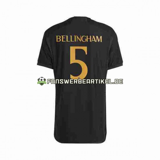 Jude Bellingham 5 Trikot Real Madrid Herren Ausweich ausrüstung 2023-2024 Kurzarm