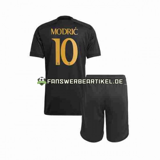 Modric 10 Trikot Real Madrid Kinder Ausweich ausrüstung 2023-2024 Kurzarm