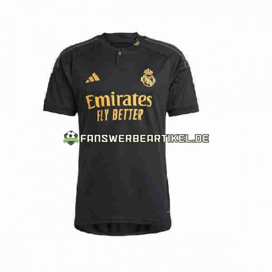 Trikot Real Madrid Herren Ausweich ausrüstung 2023-2024 Kurzarm