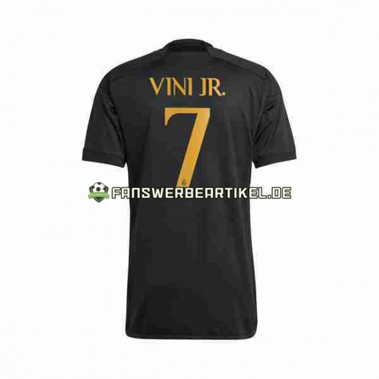 Vini Jr 7 Trikot Real Madrid Herren Ausweich ausrüstung 2023-2024 Kurzarm