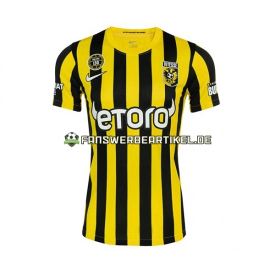 Trikot SBV Vitesse Herren Heimausrüstung 2022-2023 Kurzarm