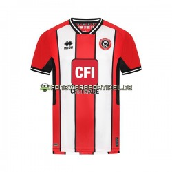 Trikot Sheffield United Herren Heimausrüstung 2023-2024 Kurzarm