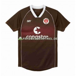 St Pauli Trikot Herren Heimausrüstung 2023-2024 Kurzarm
