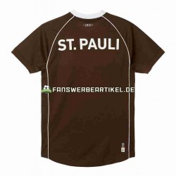 St Pauli Trikot Herren Heimausrüstung 2023-2024 Kurzarm