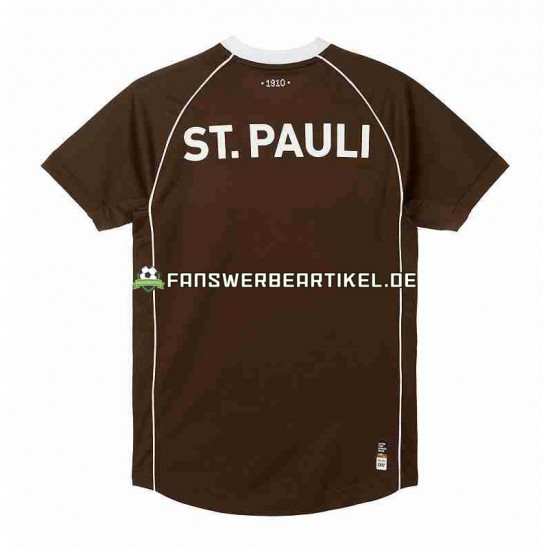 St Pauli Trikot Herren Heimausrüstung 2023-2024 Kurzarm