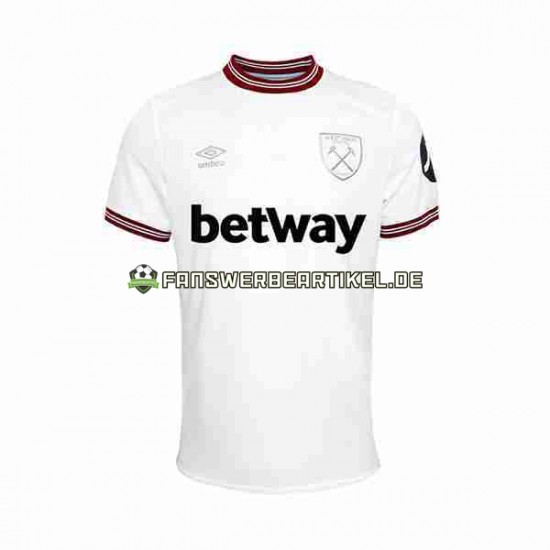 Trikot West Ham United Herren Auswärtsausrüstung 2023-2024 Kurzarm