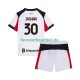 Ardon Jashari 30 Trikot AC Mailand Kinder Auswärtsausrüstung 2025-2026 Kurzarm