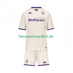 Trikot AC Florenz Kinder Auswärtsausrüstung 2025-2026 Kurzarm