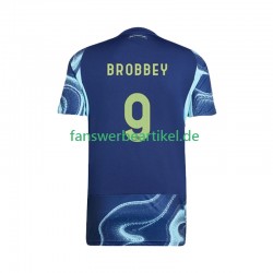 Brian Brobbey 9 Trikot Ajax Amsterdam Herren Auswärtsausrüstung 2025-2026 Kurzarm