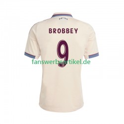 Brian Brobbey 9 Trikot Ajax Amsterdam Herren Ausweich ausrüstung 2025-2026 Kurzarm