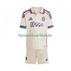 Trikot Ajax Amsterdam Kinder Ausweich ausrüstung 2025-2026 Kurzarm