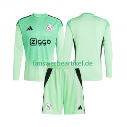 Torwart Trikot Ajax Amsterdam Kinder Heimausrüstung 2025-2026 Langarm