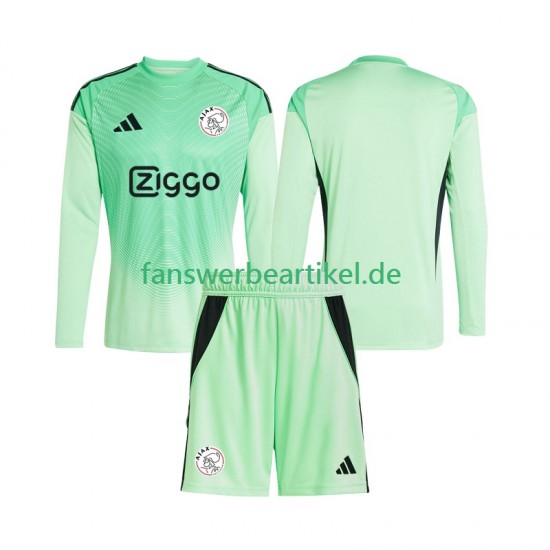 Torwart Trikot Ajax Amsterdam Kinder Heimausrüstung 2025-2026 Langarm