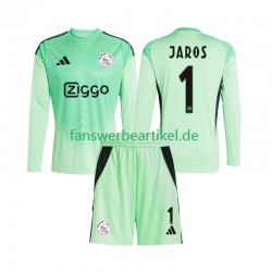 Vitezslav Jaros 1 Torwart Trikot Ajax Amsterdam Kinder Heimausrüstung 2025-2026 Langarm