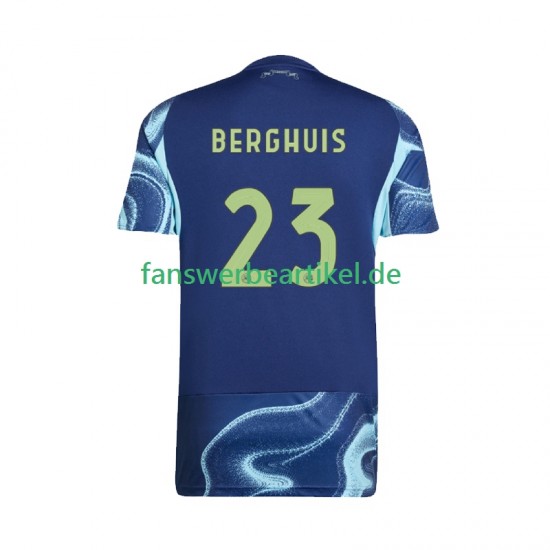 Steven Berghuis 23 Trikot Ajax Amsterdam Herren Auswärtsausrüstung 2025-2026 Kurzarm