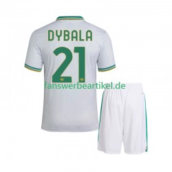 Dybala 21 Trikot AS Rom Kinder Ausweich ausrüstung 2025-2026 Kurzarm