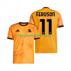 Evan Ferguson 11 Trikot AS Rom Herren Auswärtsausrüstung 2025-2026 Kurzarm
