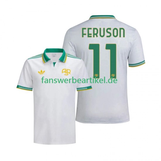 Evan Ferguson 11 Trikot AS Rom Herren Ausweich ausrüstung 2025-2026 Kurzarm