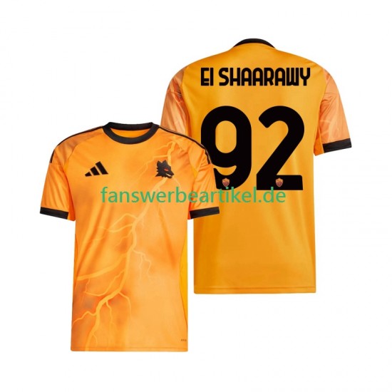 Stephan El Shaarawy 92 Trikot AS Rom Herren Auswärtsausrüstung 2025-2026 Kurzarm