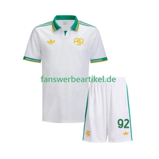 Stephan El Shaarawy 92 Trikot AS Rom Kinder Ausweich ausrüstung 2025-2026 Kurzarm