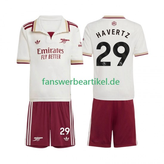 Kai Havertz 29 Trikot Arsenal Kinder Ausweich ausrüstung 2025-2026 Kurzarm