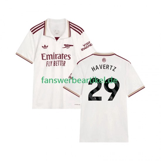 Kai Havertz 29 Trikot Arsenal Herren Ausweich ausrüstung 2025-2026 Kurzarm