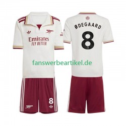 Martin Odegaard 8 Trikot Arsenal Kinder Ausweich ausrüstung 2025-2026 Kurzarm