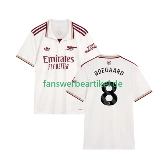 Martin Odegaard 8 Trikot Arsenal Herren Ausweich ausrüstung 2025-2026 Kurzarm