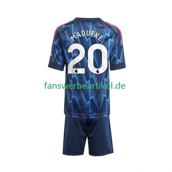 Noni Madueke 20 Trikot Arsenal Kinder Auswärtsausrüstung 2025-2026 Kurzarm