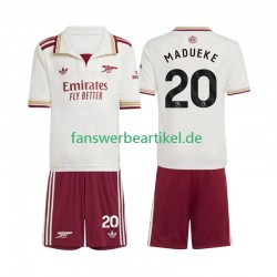 Noni Madueke 20 Trikot Arsenal Kinder Ausweich ausrüstung 2025-2026 Kurzarm