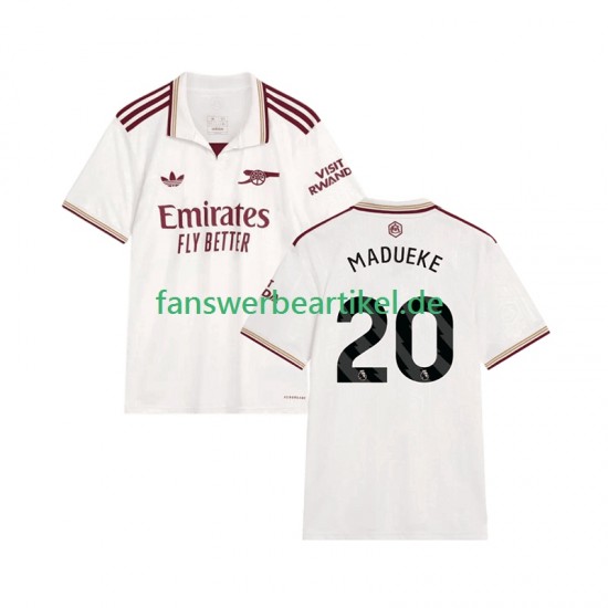Noni Madueke 20 Trikot Arsenal Herren Ausweich ausrüstung 2025-2026 Kurzarm
