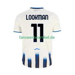 Ademola Lookman 11 Trikot Atalanta Bergamo Herren Auswärtsausrüstung 2025-2026 Kurzarm