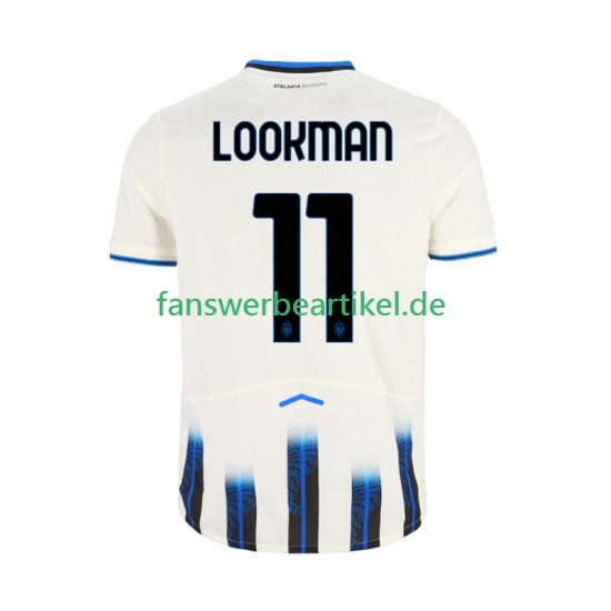 Ademola Lookman 11 Trikot Atalanta Bergamo Herren Auswärtsausrüstung 2025-2026 Kurzarm