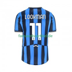Ademola Lookman 11 Trikot Atalanta Bergamo Herren Heimausrüstung 2025-2026 Kurzarm