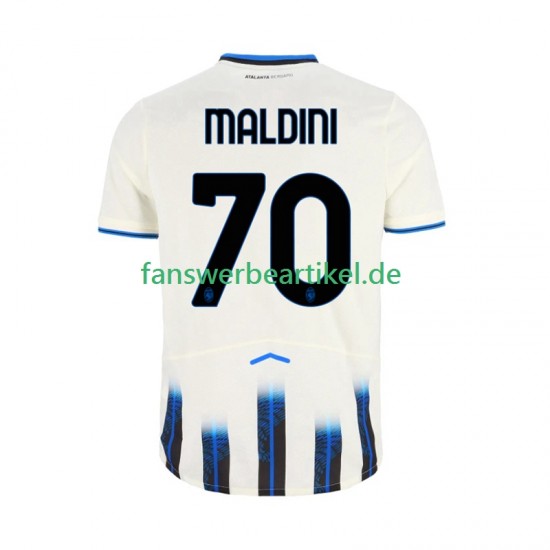Daniel Maldini 70 Trikot Atalanta Bergamo Herren Auswärtsausrüstung 2025-2026 Kurzarm