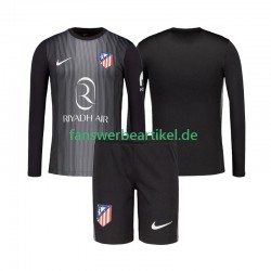 Torwart Trikot Atlético Madrid Kinder Auswärtsausrüstung 2025-2026 Langarm
