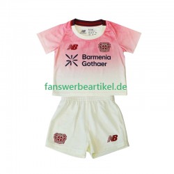 Trikot Bayer 04 Leverkusen Kinder Auswärtsausrüstung 2025-2026 Kurzarm