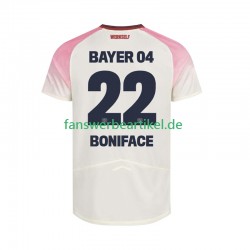 Victor Boniface 22 Trikot Bayer 04 Leverkusen Herren Auswärtsausrüstung 2025-2026 Kurzarm