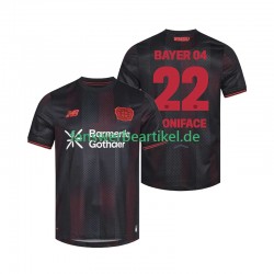 Victor Boniface 22 Trikot Bayer 04 Leverkusen Herren Heimausrüstung 2025-2026 Kurzarm